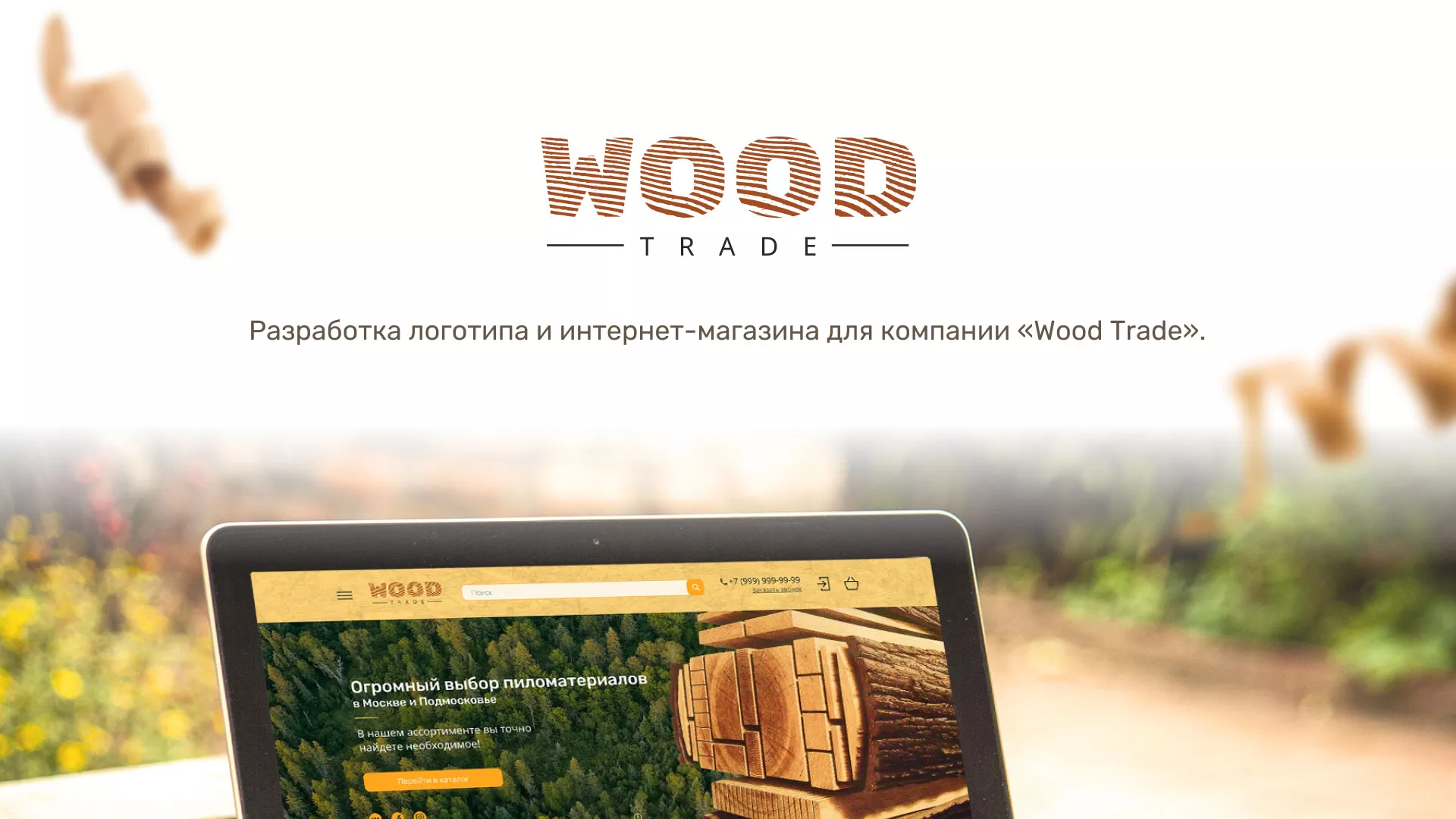 Разработка интернет-магазина компании «Wood Trade» в Биробиджане